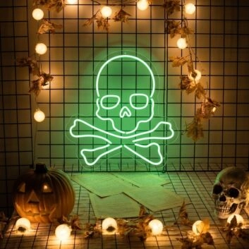 Skull Neon Sign