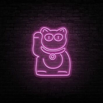 China Cat Neon Sign