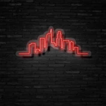 Los Angeles City Neon Sign