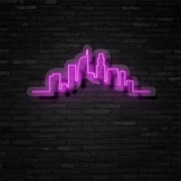 Los Angeles City Neon Sign