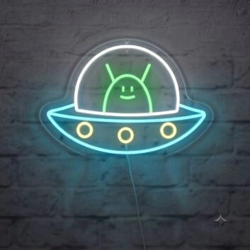 Alien Neon Sign