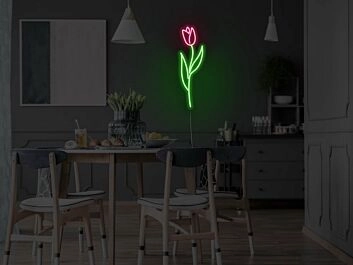 Tulip Version 2 Neon Sign