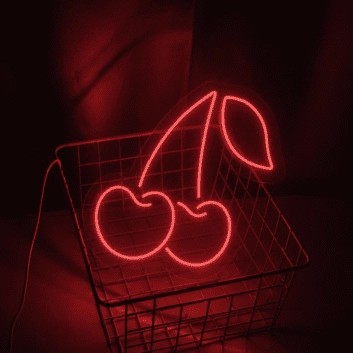Cherry LED Neon Sign