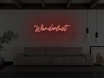 Wanderlust Neon Sign