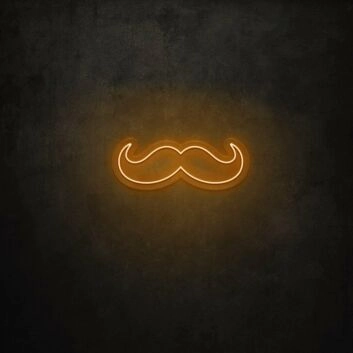 Moustache LED Sign