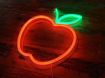 Apple Neon Sign
