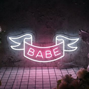 Babe Neon Sign