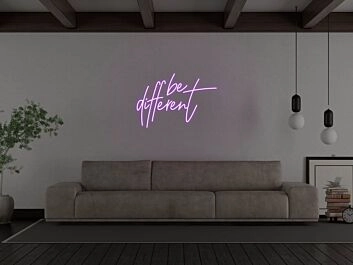 Be Different Neon Sign