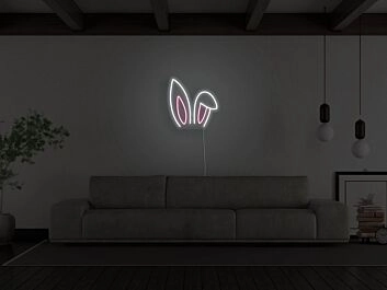 Bunny Ears Neon Sign