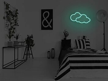Clouds Neon Sign