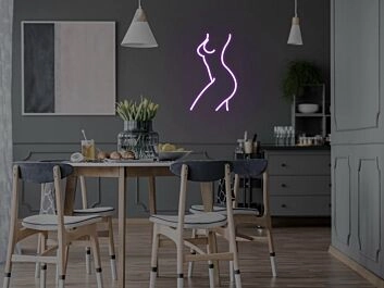 Female Body Neon Sign