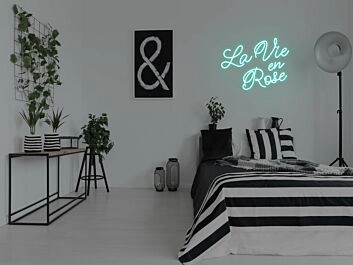 La Vie En Rose Neon Sign