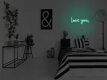 Love You Neon Sign