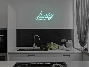 Lucky Neon Sign