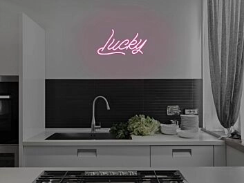 Lucky Neon Sign