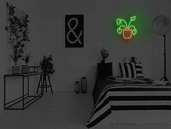 Plant Neon Sign