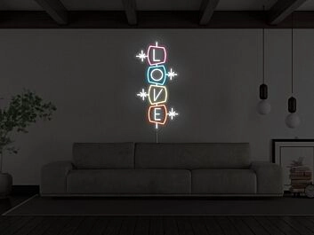 Retro Love Neon Sign