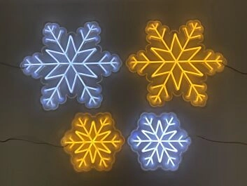 Snowflake Neon Sign