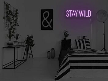Stay Wild Neon Sign