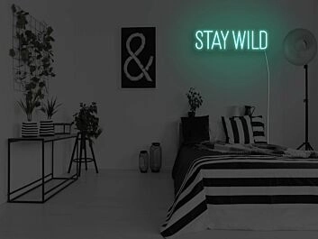 Stay Wild Neon Sign