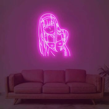 Zero Two 2 Neon Sign