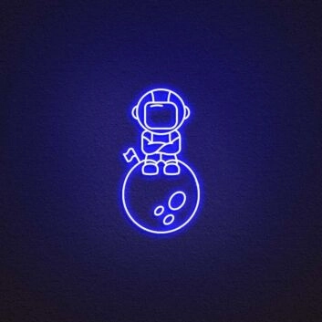 Astronaut Neon Sign