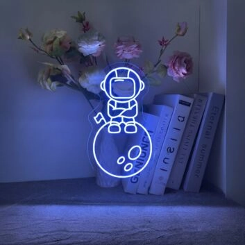 Astronaut Neon Sign