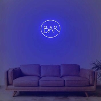 Bar Logo Neon Sign