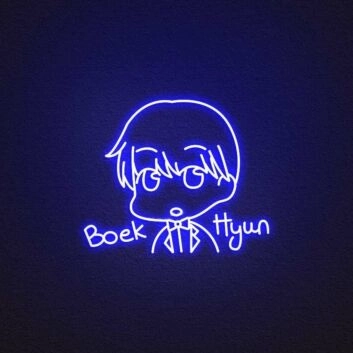 Cute Baekhyun Neon Sign