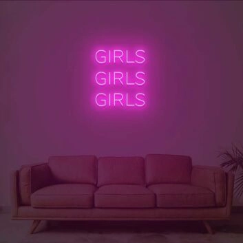 Girls Neon Sign