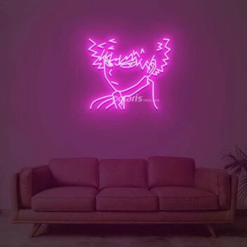 Katsuki Bakugo Neon Sign