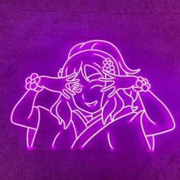 Mari Ohara Neon Sign
