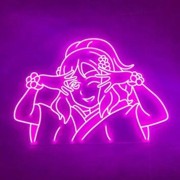 Mari Ohara Neon Sign