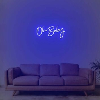 Oh Baby Neon Sign