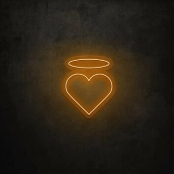 Angel Heart LED Neon Sign