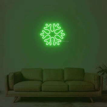 Snowflake 1 Neon Sign