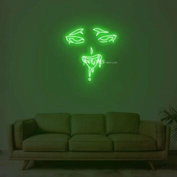 Face Neon Sign