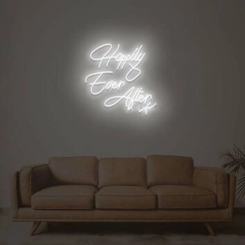 Happily Ever After 2 Neon Sign