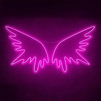 Wings Neon Sign