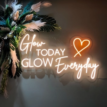 Illuminate Your Day  Shine Every Moment - Neon Sign