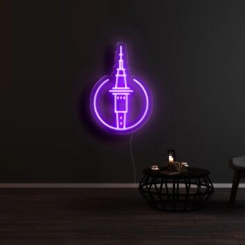 Auckland City Icon Neon Sign