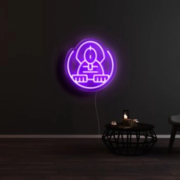 Giza Pyramid Neon Sign