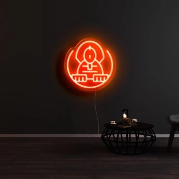 Giza Pyramid Neon Sign