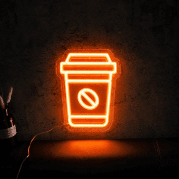 Hot Coffee Neon Sign