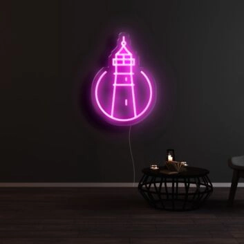 Portland City Icon Neon Sign