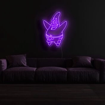 Spongebob Patrick Star Neon Sign