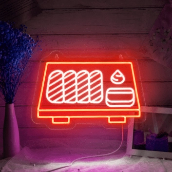 Sushi Platter Neon Sign