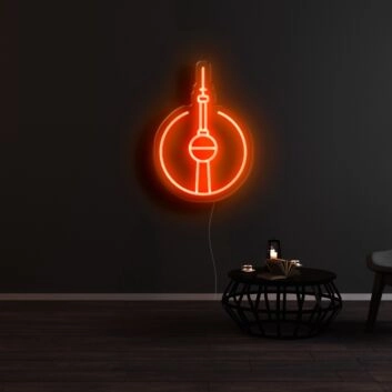 Toronto City Icon Neon Sign