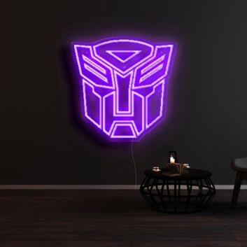 Transformers Neon Sign