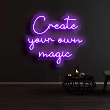Create Your Own Magic Neon Sign